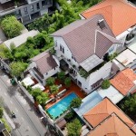 Biệt thự hồ bơi, MT ngay Thái Ly, Thảo Điền, DT 456m2, đơn giá tốt