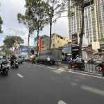 KHUÔN ĐẤT 208 - 210 ĐƯỜNG 3/2, P.12, QUẬN 3 - 232M2 - Ngang 7.25m, dài 32m (hầm - trệt - lửng - 5 lầu) - 120 TỶ