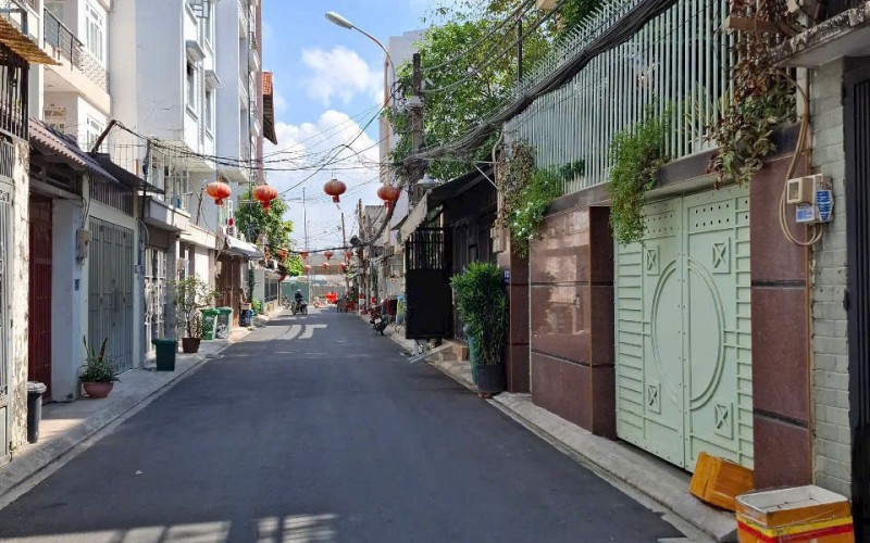 BÁN BIỆT THỰ NGAY NHA GA T3 HOÀNG HOA THÁM, TÂN BÌNH - DT: 7,5X22M, CN: 143M2 - 4 TẦNG - GIÁ 26 TỶ