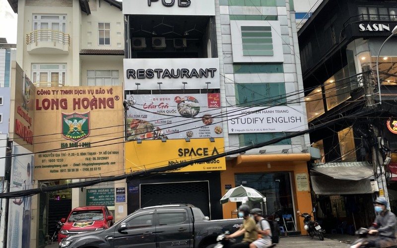 Bán nhà mặt tiền Thái Thị Nhạn P10 Tân Bình diện tích 8m x 28m đường lớn khu vực được xây cao