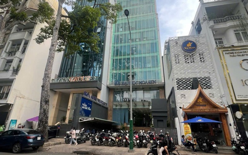 Bán nhà MT Trường Sơn P. 2 TB - DT 14 x 37m - CN 450m2 - GPXD 2 hầm - 12 tầng - Giá 115 tỷ