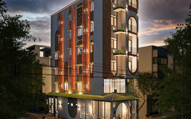 Bán Toà Nhà CHDV 2 Mặt Tiền Huỳnh Văn Nghệ - P.15 Q. Tân Bình- 4,5x20m- 6 Tầng- HĐT 77tr- Giá 21,6 tỷ