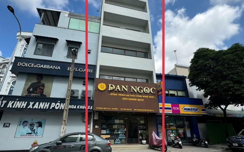 Gía đàu tư ! MT 24 Hoàng Việt_Tân Bình 6x16m 6Tầng_HĐT 95tr/tháng_Chỉ 36 tỷ