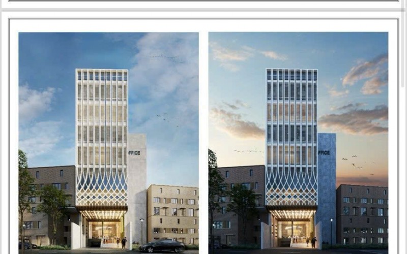 Mặt tiền Tân Bình, P15. 374m2. Chỉ 45 tỷ. GP 3H, 10T, 3500m2 sàn,