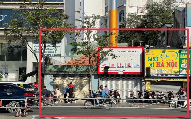 Mt khu Sân Bay dường Trường Sơn, P.2, Q.Tân Bình, DT 13 x 23m, Hầm 7 Tầng, Giá bán 95 tỷ