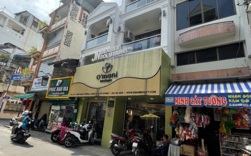 Sản Phẩm Cần Bán Gấp ! Bán nhà Mặt Tiền Vườn Chuối khu Cư Xá Đô Thành Quận 3. 6,1m x 10m. 5 Tầng. HĐT 50tr/th. Giá 25 Tỷ