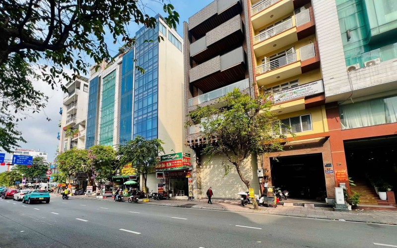 Siêu phẩm tòa nhà Mt Bạch Đằng. Dt: 5x23m. 42 tỷ-Hầm+6 lầu